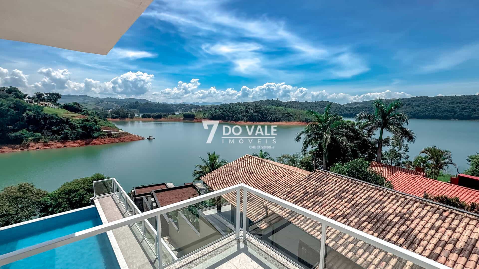 Foto 1 de CASA 6 SUÍTES-PORTEIRA FECHADA-BEIRA REPRESA IGARATA-ACEITA PERMUTA