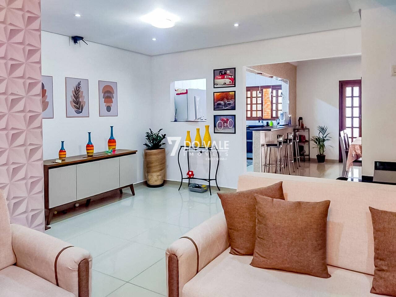 Foto 4 de Casa com piscina à venda em Jacareí no Villa Branca – 3 dormitórios-1 suíte