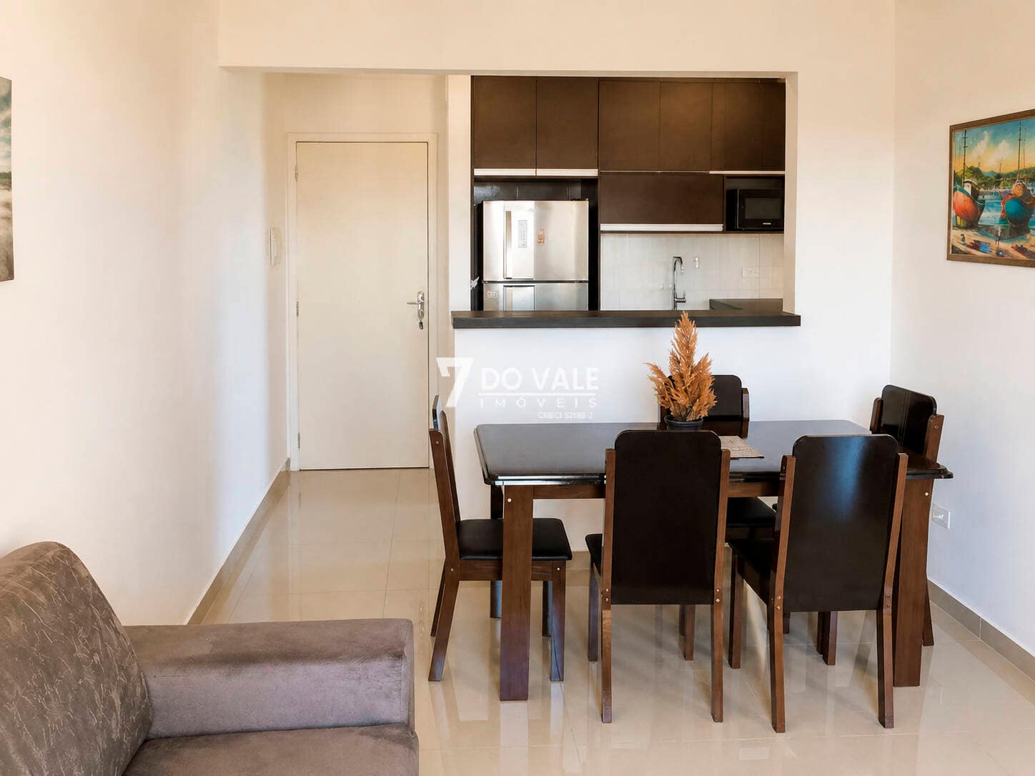 Foto 2 de Apartamento à venda | Residencial Jatobá | 2 Dorm | Sacada | 56 m²