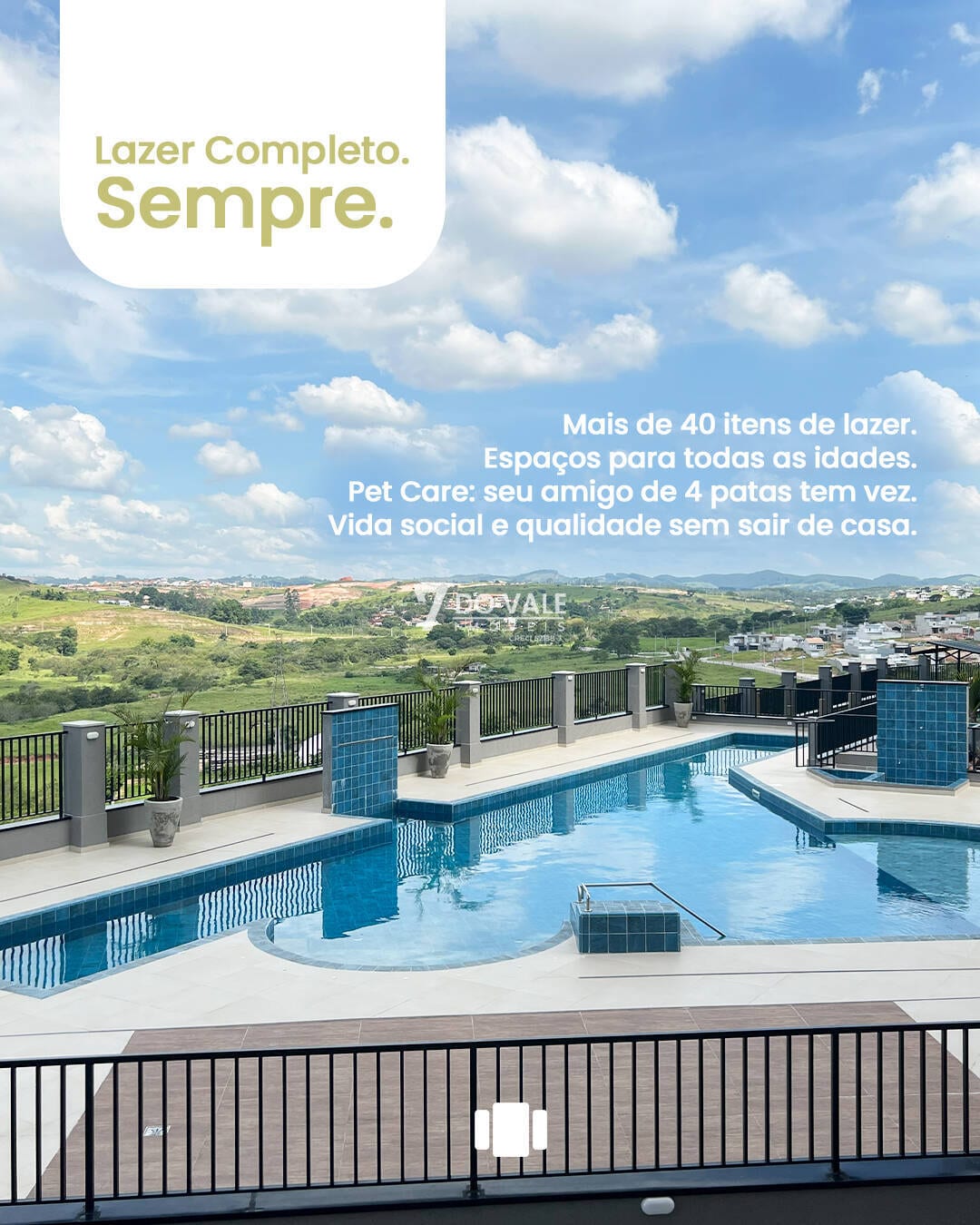 Mirante Flamboyant - Clube Residencial, em São José dos Campos